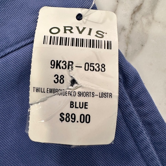 NWT Orvis Charleston Embroidered Shorts with Lobsters- SZ. 38 - Picture 4 of 8